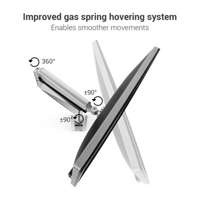 Loctek D7D Dual Monitor Arm Gas Spring