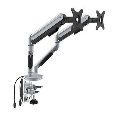 Loctek N Adjustable Monitor Arm, Up to 30, white (Q7D)