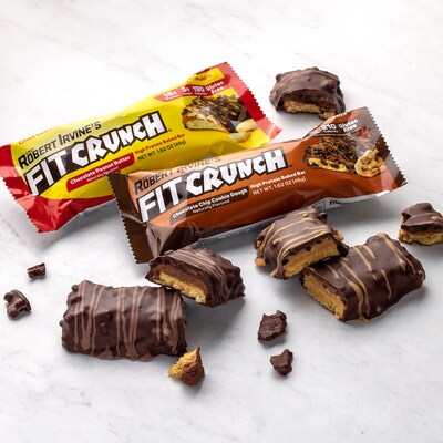 Chef Robert Irvine's FITCRUNCH High Protein Bars Variety Pack,1.62 oz., 18/Box (325-00016)