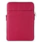 Vangoddy Nylon Crossbody Messenger Bag Sleeve Case fits up to 12.9 inch Tablet, Pink/White (NBKLEA698)
