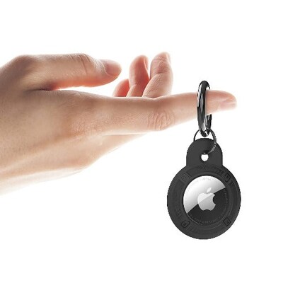 SaharaCase Hard Shell Case for Apple AirTag, Black (AT00021)