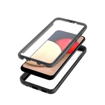 SaharaCase GRIP Series Case for Samsung Galaxy A02s, Black (CP00067)