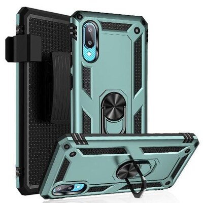 SaharaCase Military Kickstand Series Case for Samsung Galaxy A02, Green (CP00068)