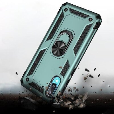 SaharaCase Military Kickstand Series Case for Samsung Galaxy A02, Green (CP00068)