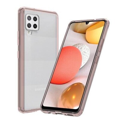 SaharaCase Hard Shell Series Case for Samsung Galaxy A42 5G, Clear Rose Gold (CP00084)