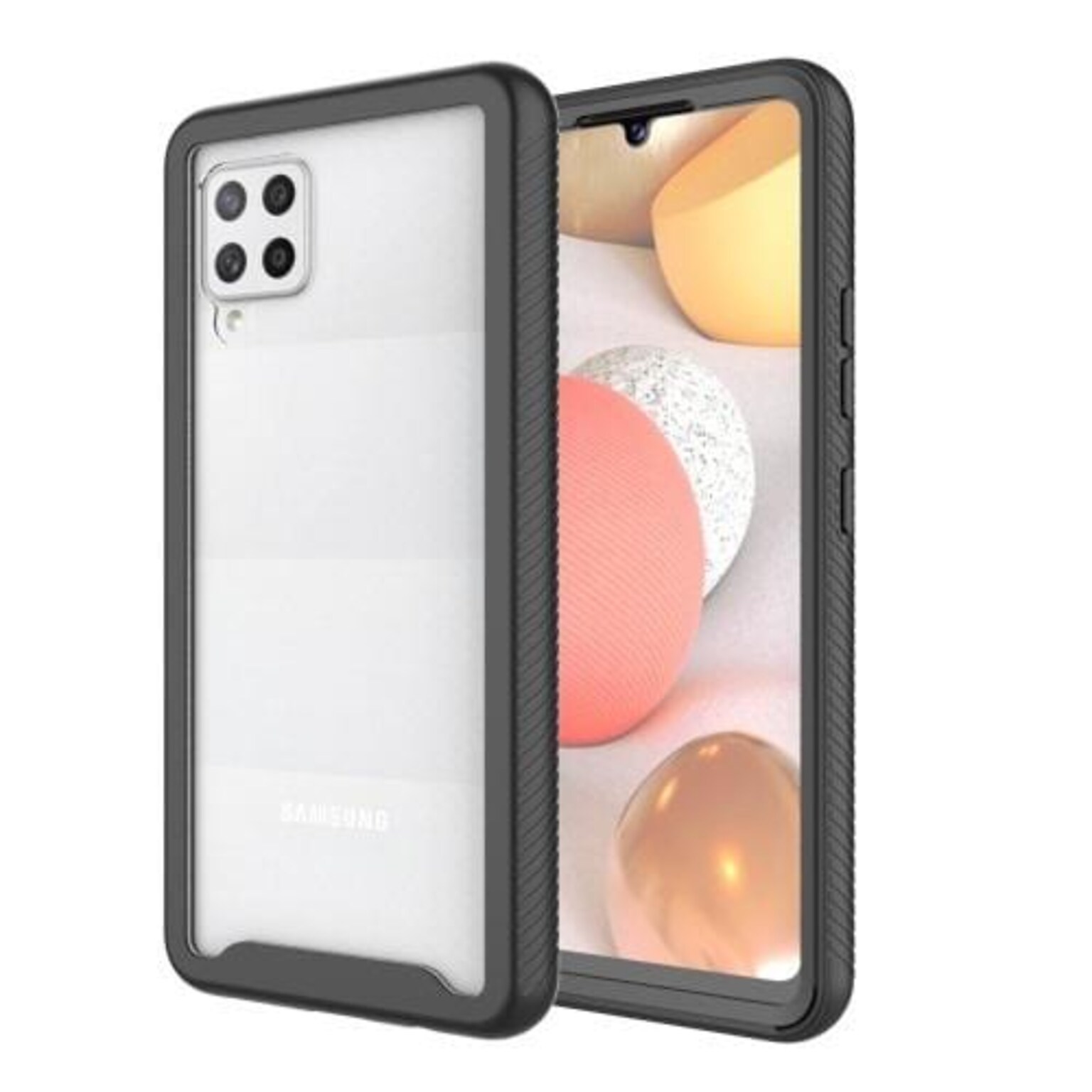 SaharaCase Grip Series Case for Samsung Galaxy A42 5G, Black (CP00085)