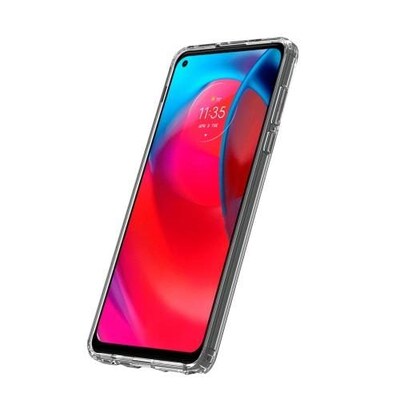 SaharaCase Hard Shell Series Case for Motorola G Stylus 5G, Clear (CP00087)