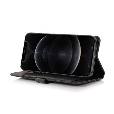 SaharaCase Folio Wallet Case for Apple iPhone 13 and iPhone 14, Black (CP00139)