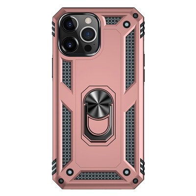 SaharaCase Kickstand with Belt Clip Case for Apple iPhone 13 Pro Max, Rose Gold (CP00160)