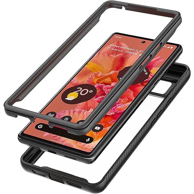 SaharaCase GRIP Series Case for Google Pixel 6, Black (CP00181)