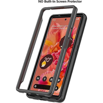 SaharaCase GRIP Series Case for Google Pixel 6, Black (CP00181)