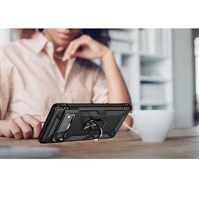 SaharaCase Kickstand with Belt Clip Case for Google Pixel 6 Pro, Black (CP00186)