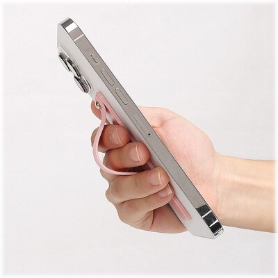 SaharaCase FingerGrip Cell Phone Holder Strap for Most Cell Phones, Pink (CP00194)