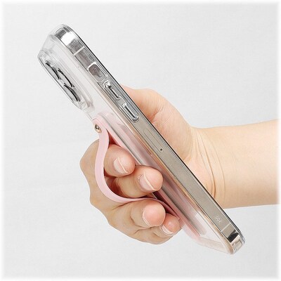 SaharaCase FingerGrip Cell Phone Holder Strap for Most Cell Phones, Pink (CP00194)