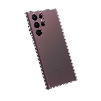SaharaCase Hybrid-Flex Hard Shell Case for Samsung Galaxy S22 Ultra, Clear (CP00213)