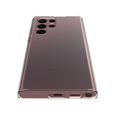 SaharaCase Hybrid-Flex Hard Shell Case for Samsung Galaxy S22 Ultra, Clear (CP00213)