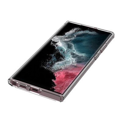 SaharaCase Hybrid-Flex Hard Shell Case for Samsung Galaxy S22 Ultra, Clear (CP00213)