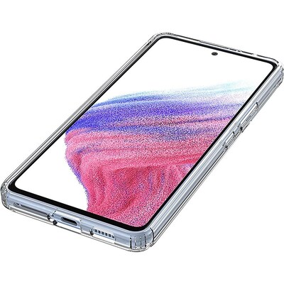 SaharaCase Hybrid-Flex Hard Shell Case for Samsung Galaxy A53 5G, Clear (CP00220)