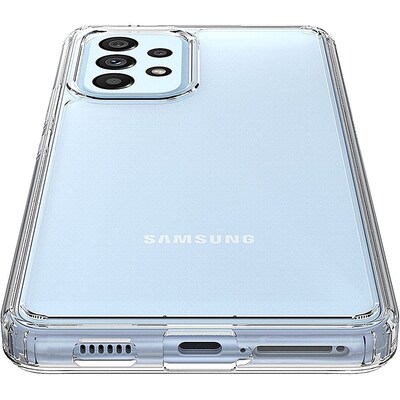 SaharaCase Hybrid-Flex Hard Shell Case for Samsung Galaxy A53 5G, Clear (CP00220)
