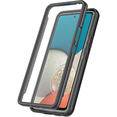 SaharaCase GRIP Series Case for Samsung Galaxy A53 5G, Black/Clear (CP00222)
