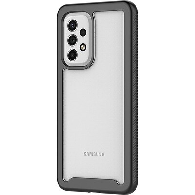 SaharaCase GRIP Series Case for Samsung Galaxy A53 5G, Black/Clear (CP00222)