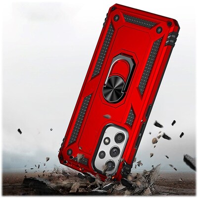 SaharaCase Military Kickstand Case for Samsung Galaxy A53 5G, Red (CP00224)