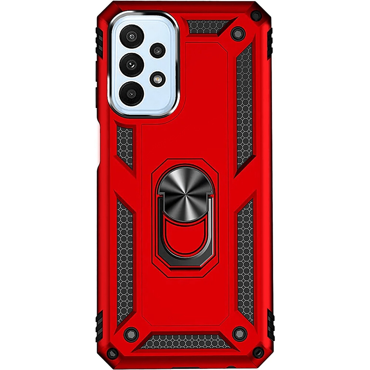 SaharaCase Military Kickstand Series Case for Samsung Galaxy A23 5G, Red (CP00229)