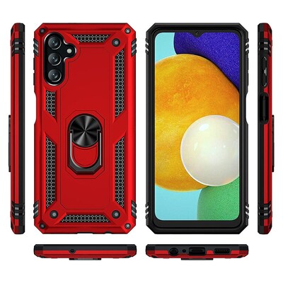 SaharaCase Military Kickstand Series Case for Samsung Galaxy A13 5G, Red (CP00234)
