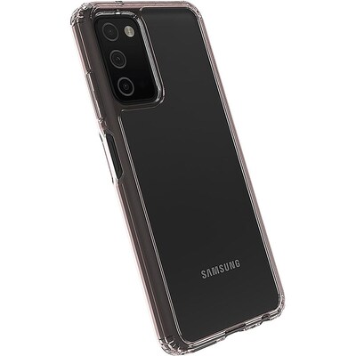SaharaCase Hybrid-Flex Hard Shell Case for Samsung Galaxy A03 and Galaxy A03s, Clear/Rose Gold (CP00236)