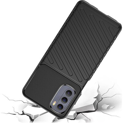 SaharaCase Anti-Slip Series Case for Motorola G Stylus 2022 4G, Black (CP00246)
