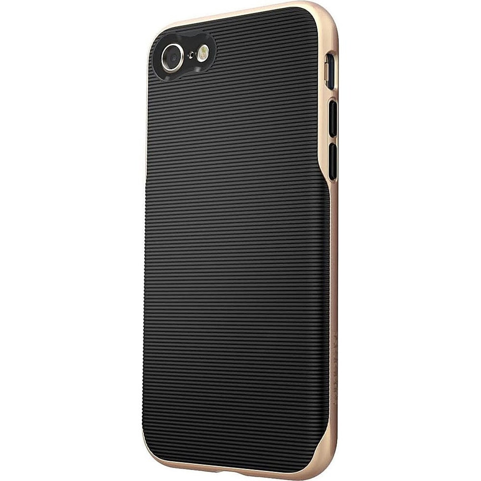 SaharaCase Trend Series Case for Apple iPhone 7, 8, SE (3rd Generation 2022), Black Gold 9CP00267)