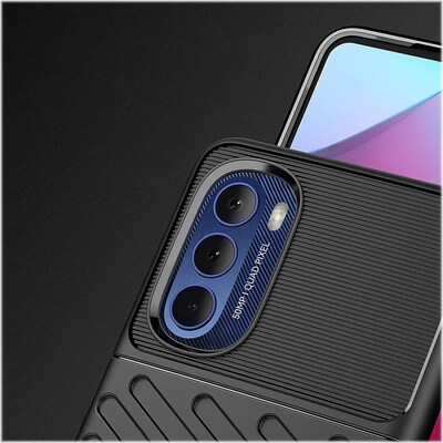 SaharaCase Anti-Slip Series Case for Motorola Moto G Stylus 5G (2022), Black (CP00285)