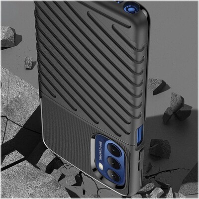 SaharaCase Anti-Slip Series Case for Motorola Moto G Stylus 5G (2022), Black (CP00285)