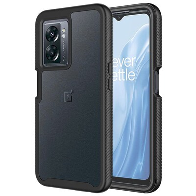 SaharaCase Grip Series Case for OnePlus Nord N300 5G, Black (CP00384)