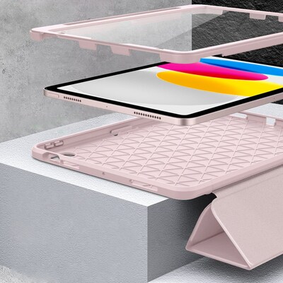 SaharaCase Heavy Duty Folio Case for iPad 11'' (A16) and iPad 10.9" (10th Gen), Pink (TB00277)
