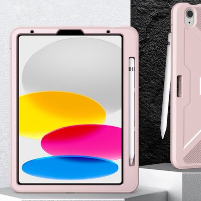 SaharaCase Heavy Duty Folio Case for iPad 11'' (A16) and iPad 10.9" (10th Gen), Pink (TB00277)