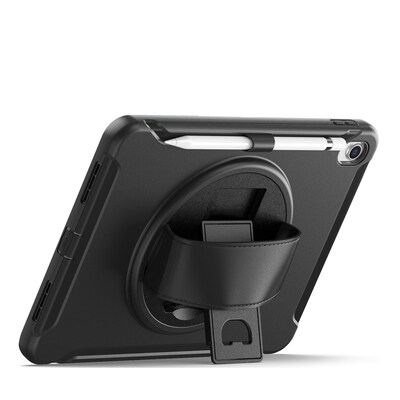 SaharaCase Protection Hand Strap Series TPU Case for iPad 11'' A16 & iPad 10.9" 10th Gen, Black (TB00278)