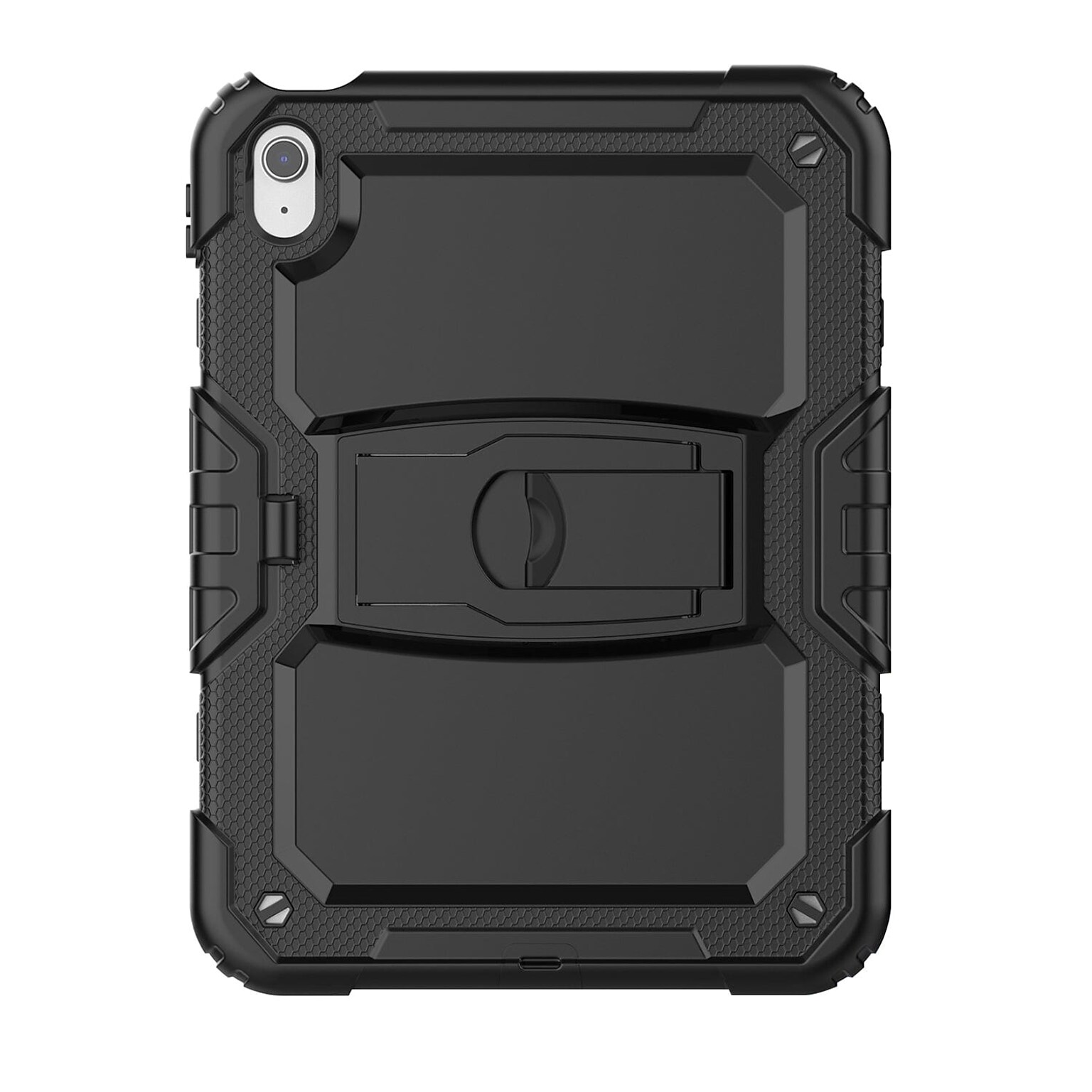 SaharaCase Raider Series Heavy-Duty Case for iPad 11 (A16) and iPad 10.9 (10th Gen), Black (TB00279)