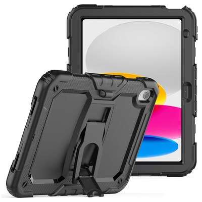 SaharaCase Raider Series Heavy-Duty Case for iPad 11 (A16) and iPad 10.9 (10th Gen), Black (TB00279)