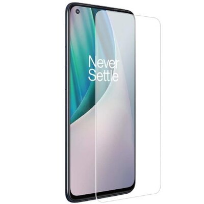 SaharaCase ZeroDamage Tempered Glass Screen Protector for OnePlus Nord N10 5G, Clear (ZD00005)