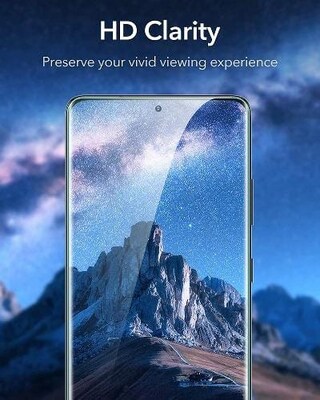 SaharaCase ZeroDamage Flexon Film Screen Protector for Samsung Galaxy S21 Ultra 5G, Clear, 3/Pack (ZD00020)