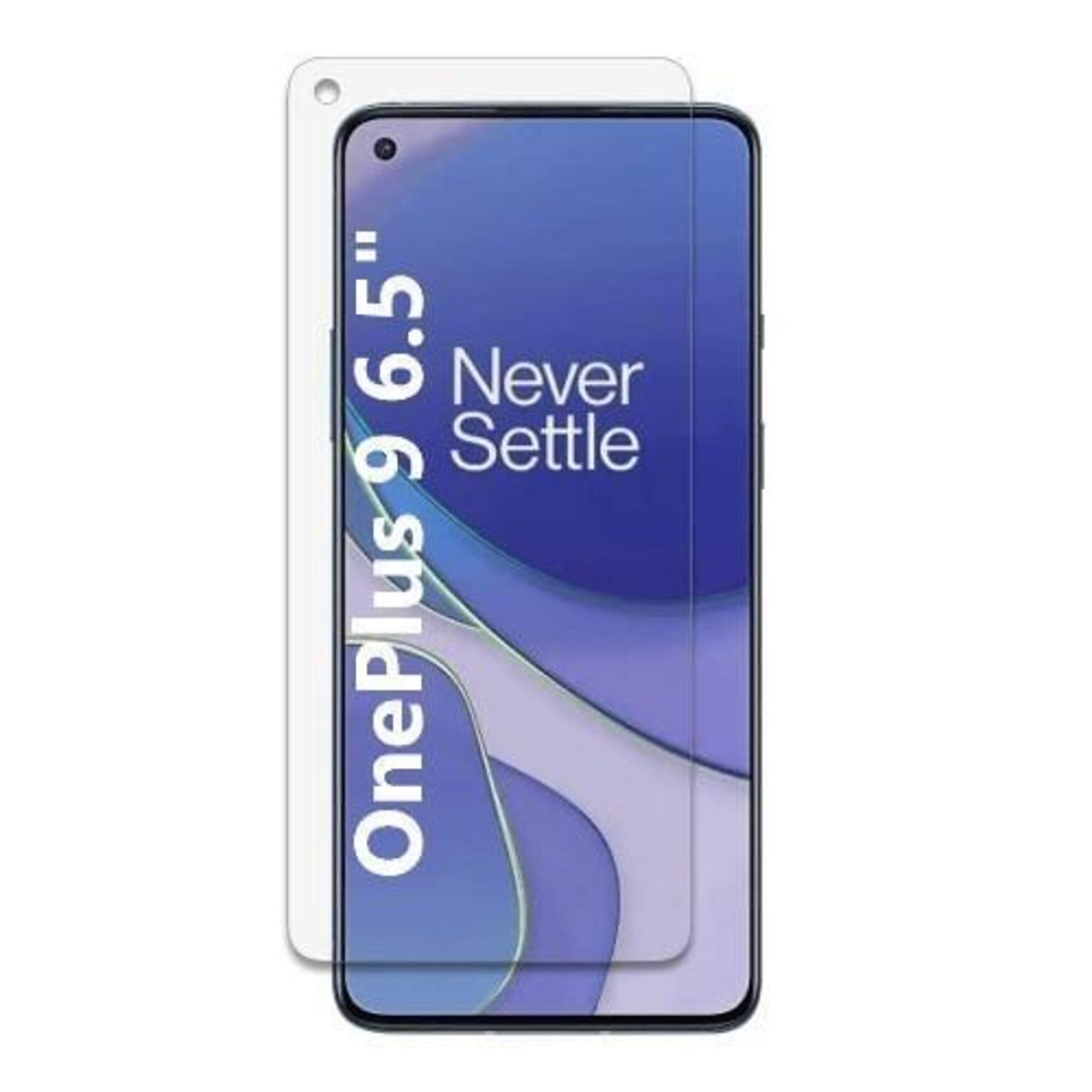 SaharaCase ZeroDamage ULTRA STRONG + HD Tempered Glass Screen Protector for OnePlus 9 5G, Clear (ZD00022)