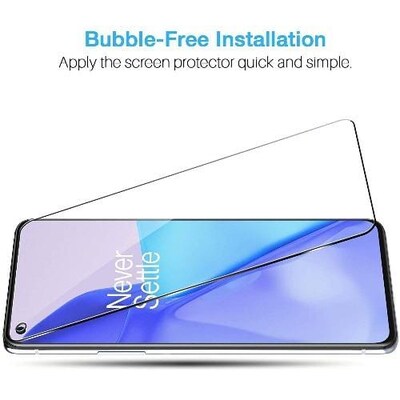 SaharaCase ZeroDamage ULTRA STRONG + HD Tempered Glass Screen Protector for OnePlus 9 5G, Clear (ZD00022)