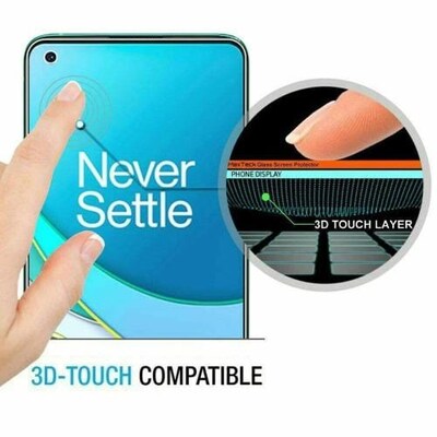 SaharaCase ZeroDamage HD Glass Screen Protector for OnePlus Nord N200, Clear (ZD00033)