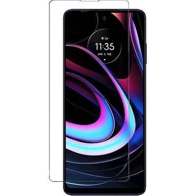 SaharaCase ZeroDamage Tempered Glass Screen Protector for Motorola Edge (2021), Clear (ZD00050)