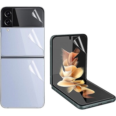 SaharaCase Flexon Film Screen Protector for Samsung Galaxy Z Flip4 5G, Clear (ZD00089)
