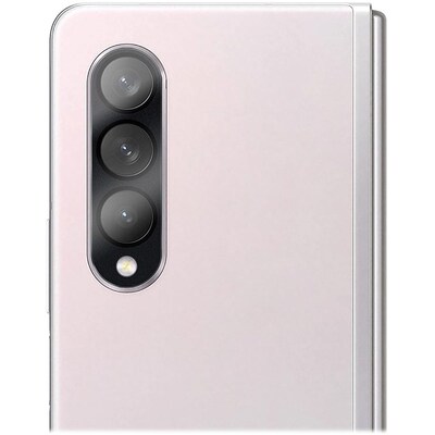 SaharaCase ZeroDamage Camera Lens Protector for Samsung Galaxy Z Fold4, Clear, 2/Pack/Black (ZD00091)