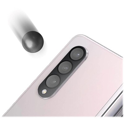 SaharaCase ZeroDamage Camera Lens Protector for Samsung Galaxy Z Fold4, Clear, 2/Pack/Black (ZD00091)