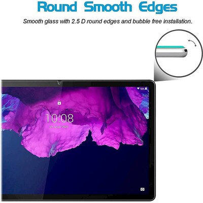SaharaCase ZeroDamage Ultra Strong Tempered Glass Screen Protector for Lenovo Tab P11, Clear (ZD-T00001)