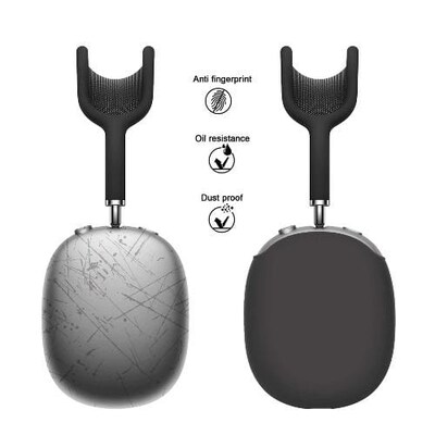 SaharaCase Liquid Silicone Cover Case for Apple AirPods Max, Black (HP00001)